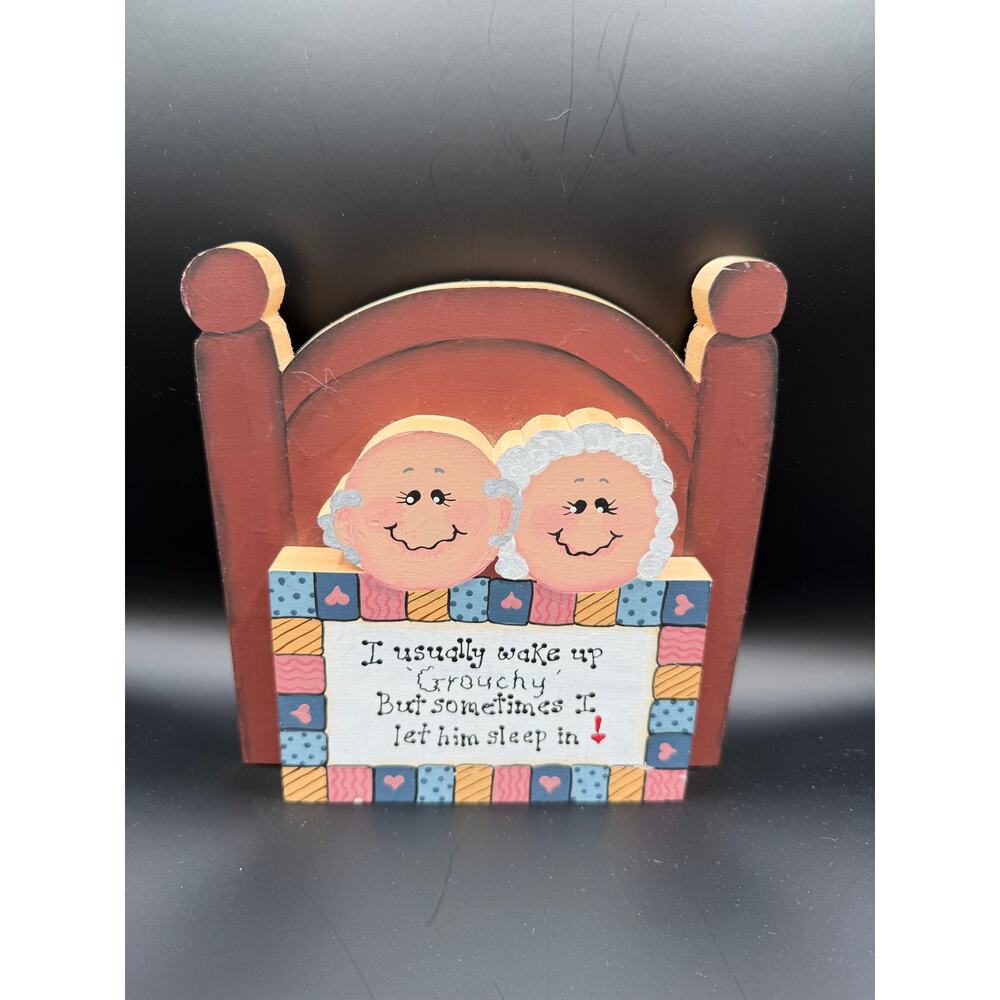 Hand-Painted Bedside Decoration - Unique Home Decor